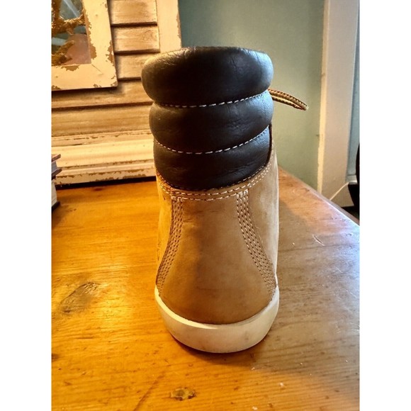 Timberland Dausette Sneaker Ladies Boots size 7 1/2 Tan Brown A1KLZ - Picture 5 of 15